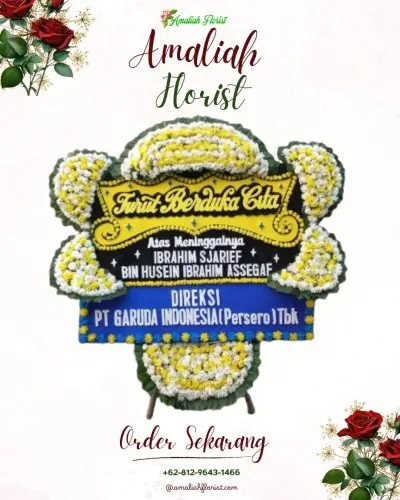 Papan Bunga Duka di Selomirah